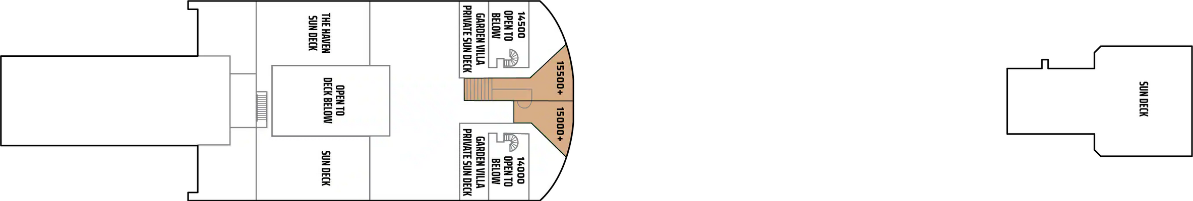 Norwegian Cruise Lines, Norwegian Jewel Deck 15.png
